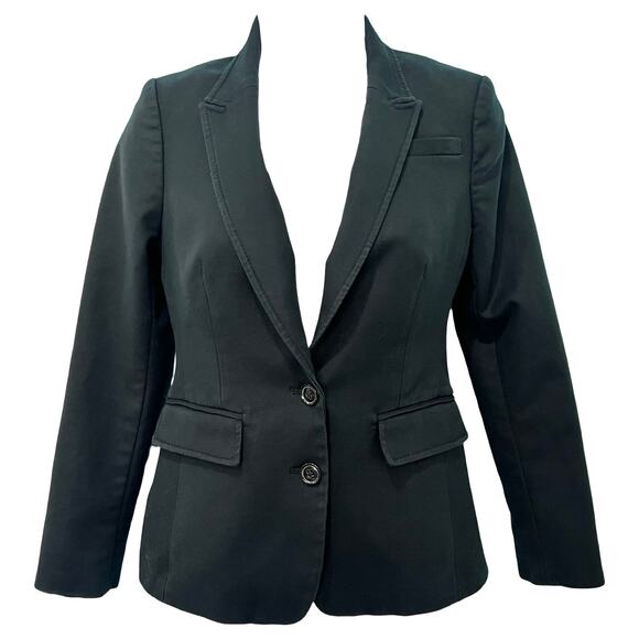 Banana Republic Navy Blue Classic Blazer Jacket Single Vent size 00P NEW no Tags - Picture 1 of 13